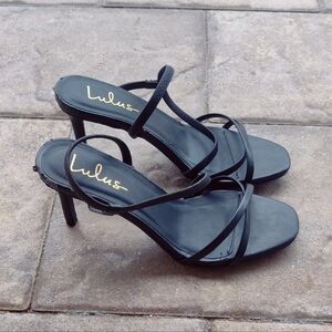 Lulus Black 2 Inch Heels